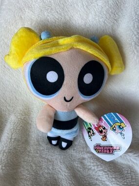 Powerpuff Girls Bubbles Plush 7” New With Tags